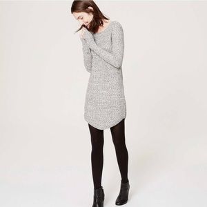 Loft Petite Cozystitch Sweater Dress